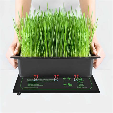 Luxcidy New Plant Heating Mat, Seedling Heat Mat, Waterproof Nursery ...
