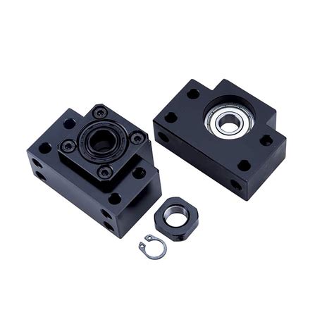 Coavoo BK12 BF12 Bearing End Blocks, for Ballscrew 16mm Linear Motion ...