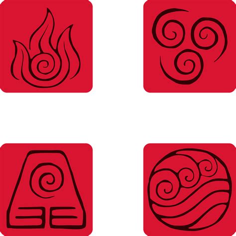 Avatar The Last Airbender Symbols
