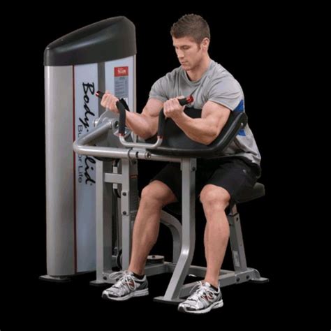 Image result for Bicep Curl Machine Exercise