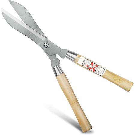 Sharpex 9 Inch Steel Blade Hedge Shear, Durable Carbon Steel Razor ...