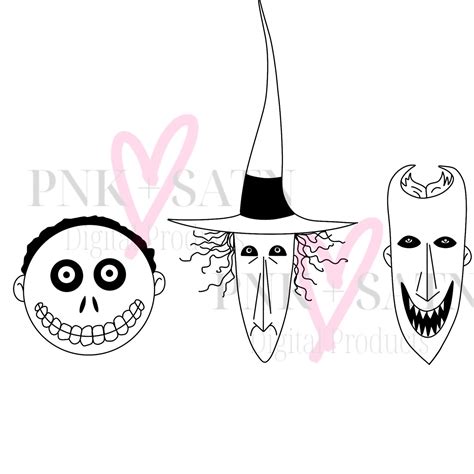 Lock Shock Barrel Svg Nightmare Svg Halloween Svg Svg Cricut Design ...