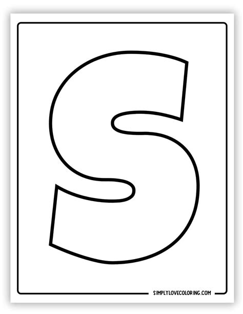 Printable Bubble Letters (Free PDF Printables) - Simply Love Coloring