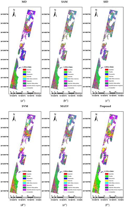 Optimized Lithological Mapping from Multispectral and Hyperspectral ...