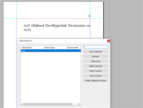 Text Anchor InDesign 的图像结果