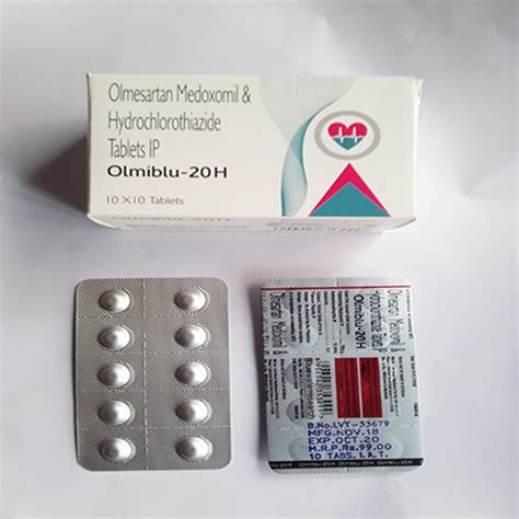 OLMIBLU-20H Tablets Lifevision Healthcare