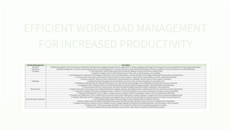 Image result for Workload Calculation Excel