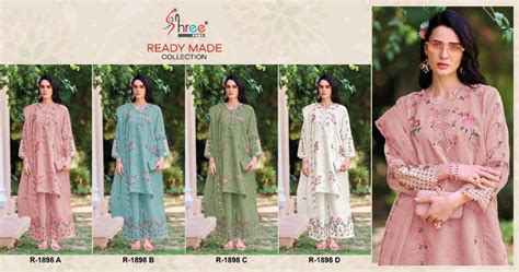 Shree Fab R-1898 (4 Pcs) - Amrah Wholesale