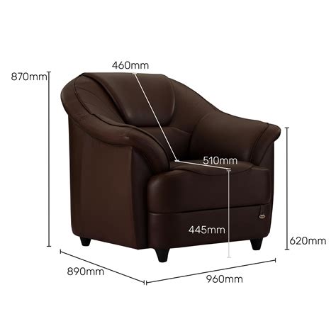 Buy Berry 1 Seater Brown Leatherette Sofa Online at Durian