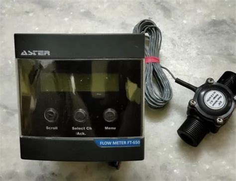 Aster Flow Meter - Aster FT 650 Digital Water Flow Meter 1.5" with CPVC ...