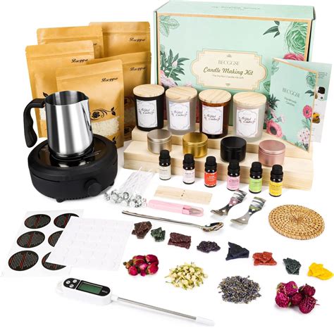 Amazon.com: TBWIND Candle Making Kit, Soy Candle Making Supplies DIY ...
