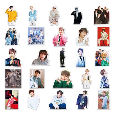 Buy BTS Stickers - Set of 50 | Online from Tinyminymo