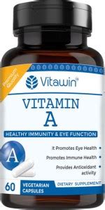 Vitawin VITAMIN A Capsules For Improve Immunity and Eye Function Price ...