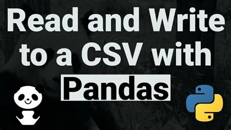 Image result for How to Read and Write to a CSV File in Python