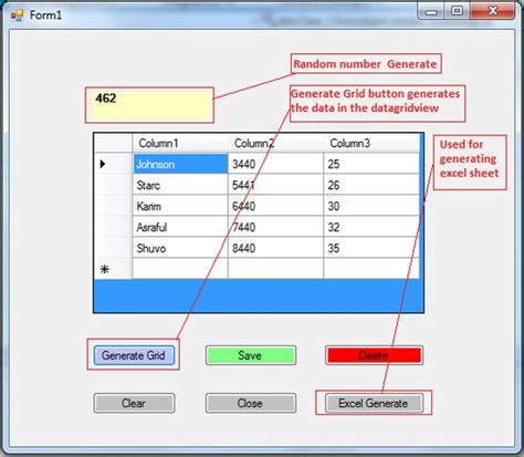 Image result for Datagridview CRUD Operations