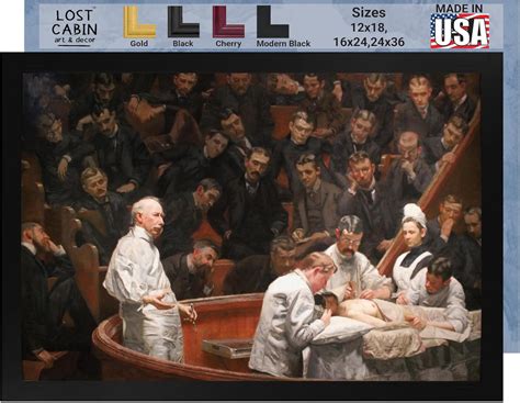 Amazon.com: Lost Cabin The Agnew Clinic by Thomas Eakins | Print Black ...