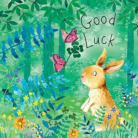 Buy Twizler Good Luck Card with Lucky Rabbit – Good Luck New Job Card ...