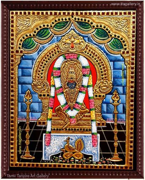 Katyayini amman Tanjore Painting