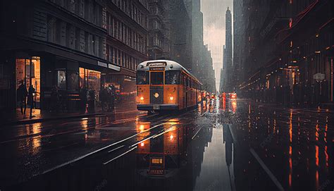 Rain Night City 的图像结果
