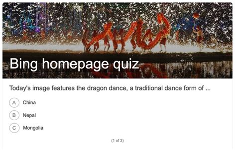 Bing Quiz Cha 的图像结果