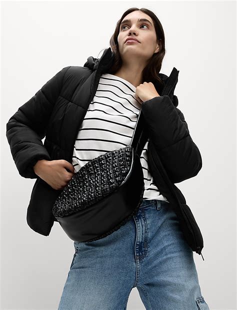 Buy Thermowarmth™ Textured Quilted Puffer Jacket at Marks & Spencer