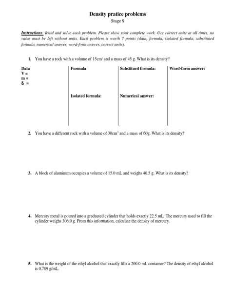 Finding Density Problems Examples 的图像结果