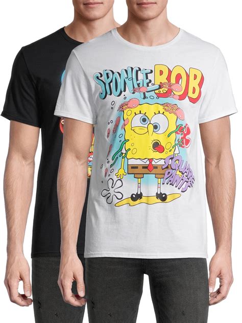 Buy SpongeBob SquarePants & Character Group Shot Mens and Big Mens ...