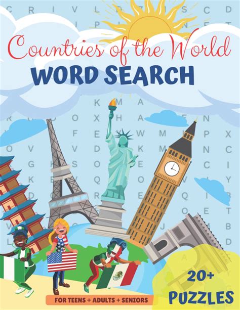 Buy Countries of the World | Travel the world with this wordsearch ...