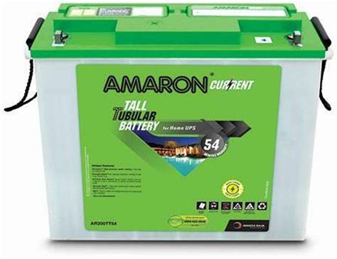 amaron AR200AH54 Tubular Inverter Battery Price in India - Buy amaron ...