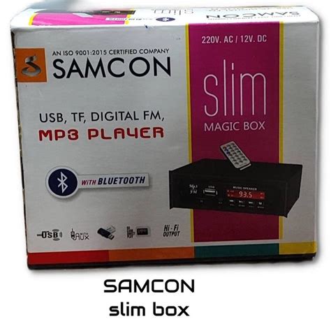SAMCON SLIM BOX magic box