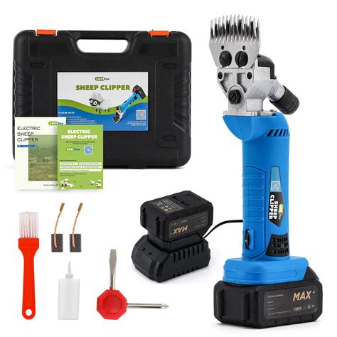Buy Sheep Shears Cordless 550W 2400RPM Professional Rechargeable ...