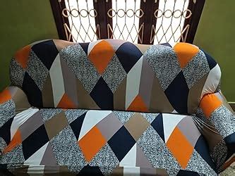 House of Quirk Universal Single Seater Polyester Flexible Sofa Cover ...