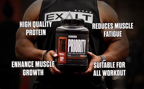 Exalt Supps The Priority Whey Protein Isolate | 24g Protein | 5.5g ...