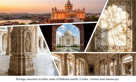 Preserving India’s Makrana Marble Heritage: Researchers Simulate Marble ...
