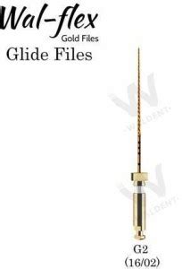 Waldent Wal-flex Glide Files 21mm - G2 (16/02) (Pack of 3) Dental ...