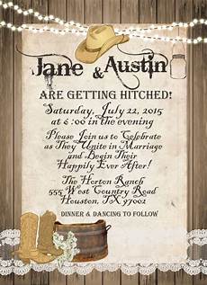 Western Wedding Invitations Templates by 28 Western Wedding Invitation Templates Free Sle Western Wedding Invitations Templates