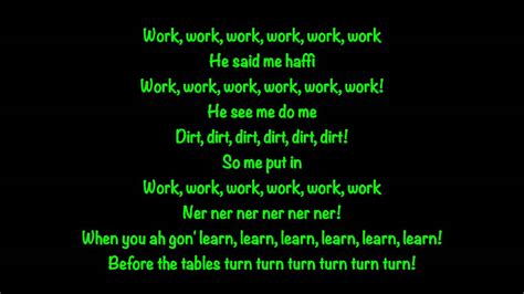 Image result for Work Work Work Work