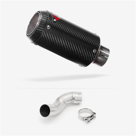 Lextek Cp8C Full Carbon Exhaust System 150Mm For Kawasaki Z900 2020 ...