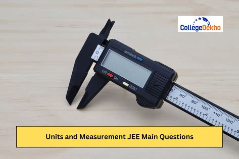 Units and Measurement JEE Main Questions 2026: Important Practice ...