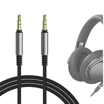 GEEKRIA Audio Cable Compatible with Sony WH-1000XM6/1000XM5, ULT WEAR ...