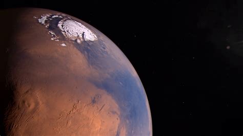 Subtle Rotation Of Mars Red Planet Showing Stock Motion Graphics SBV ...