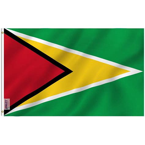 Fly Breeze Guyana Flag 3x5 Foot - Anley Flags