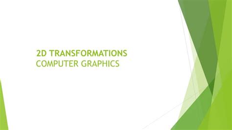 Computer Graphics 3D Transformation 的图像结果