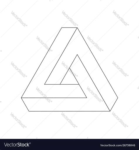 Image result for Impossible Triangle Vector