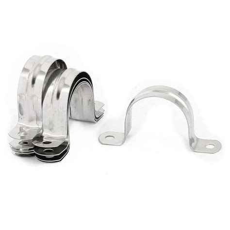 BRUSH HOUSE 40mm Stainless Steel U-Shaped Saddle Clamps – Rust ...