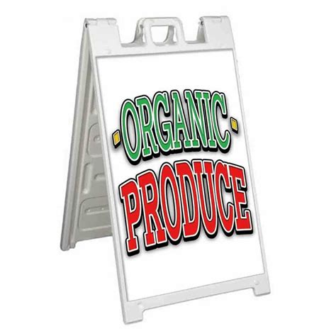Organic Produce Sign 的图像结果