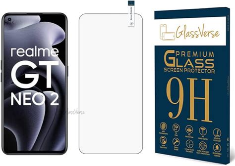 GlassVerse 9H Tempered Glass For Realme Gt 2 Smartphone(Pack Of 1)With ...