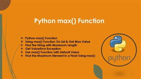 Max Function Python 的图像结果