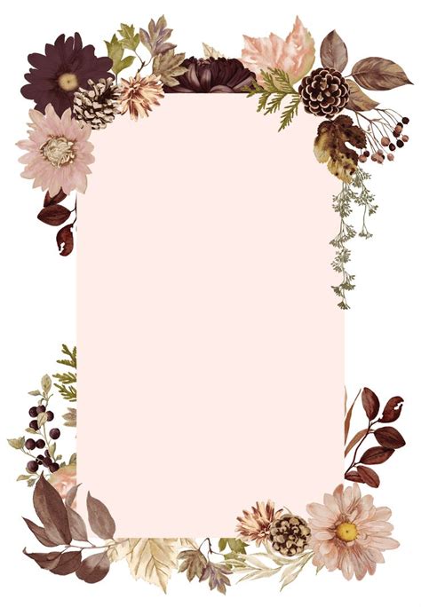 fall theme wedding invitations