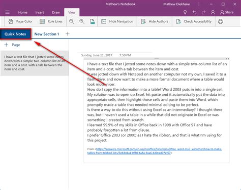 Using OneNote Quick Notes 的图像结果